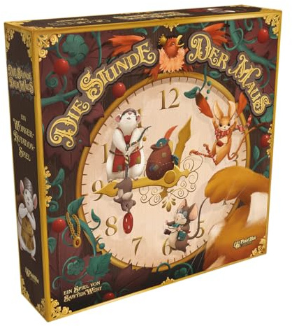 Plaid Hat Games, Die Stunde der Maus, Familienspiel, Brettspiel, 1-4 Spieler, Ab 10+ Jahren, 60-120 Minuten, Deutsch