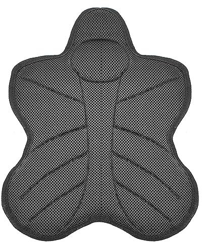 Fulenyi Moto, Confort Cojin Malla Moto, Asientos Moto Motocicleta Asiento Cojin Aire Asiento para Moto Aire Cojín Asiento