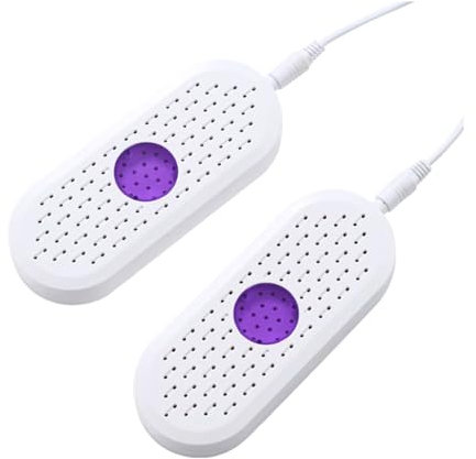 Secador Quick Drying Shoe Dryer 360° All Round Football Boot Dryer Portable Travel Electric Footwear Dryer & Glove Warmer for Hats Socks,15W Sweaty Shoes