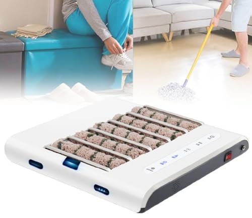 Hydravex Machine de Nettoyage de Semelles Intelligente, cireuse de Chaussures à Induction Rechargeable Automatique, cireuse de Chaussures électrique pour Hall d'entrée d'hôtel, Centre de Vente