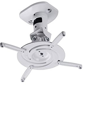 Heavy-Duty Universal Projector Stand Bracket - Wall-Mounted Projector Shelf for Home Office Living Room & Conference Room - Adjustable Ceiling Mount Rack