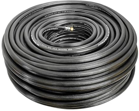 Bricoferr Tuyau pour pulvérisateur 100 m noir