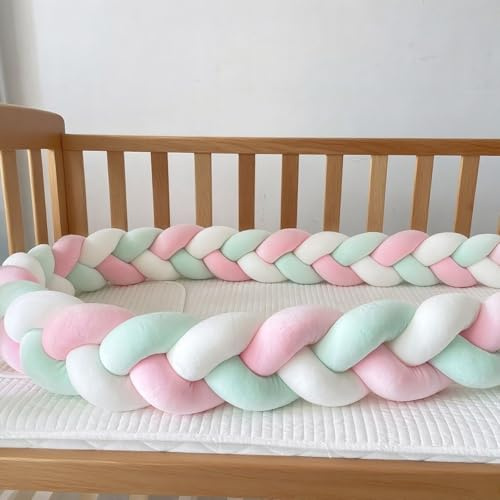 PTKG Side Sleeper Pillow Baby Edge Protection Decorative Bed Rail Decorative Pillow for Child Bedroom Sofa Floor Ideal for Gift and Decorating Home Cotton Textiles,G13,100CM