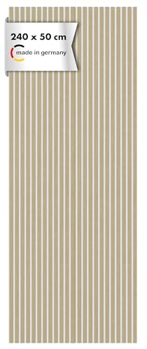 Momento Akustikpaneele Holz 240x50 cm - Made in Germany - Eiche Geölt - Wandverkleidung Innen Wandpaneele Holzoptik - 3D Lamellenwand Paneele - Akustik Holzpaneele Wand Holzverkleidung Panel
