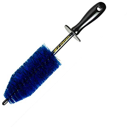 EZ Detail Reinigungsbürste für Leichtmetallfelgen, superweich, Blau / Schwarz, Größe S