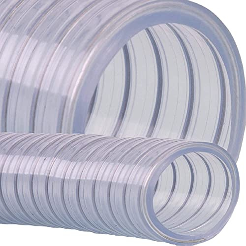 Saugschlauch Spiralschlauch Stahlspirale Abwasser verschiedene Durchmesser - Meterware (ID 25 mm - 1)