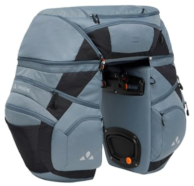 VAUDE Fahrradtasche für Gepäckträger Karakorum Pro 68L, Heron