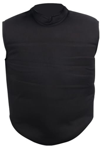 SCBTGKLN Jacke for Fechttrainer, Kleidung for Fechttrainer, Kleidung for Fechttrainer aus Segeltuch, Verdickter Fecht-Trainingsanzug, Fecht-Trainingsausrüstung, Langärmlig oder Ärmellos(Black,Small)