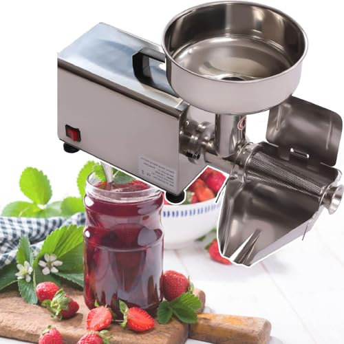 Macchina Per Salsa Di Pomodoro Da 370 W, Colino Per Alimenti E Produttore Di Salse Da 180 Giri/Min, Passaverdure Con Motore In Rame Puro,220V