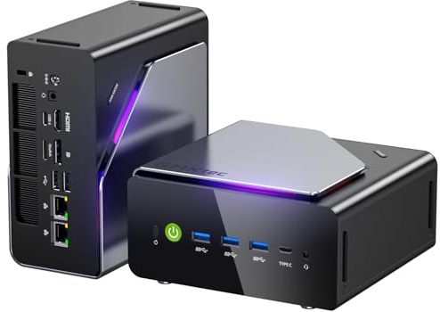 GMKtec K15 Mini PC AI Ultra 5 125U (up to 4.3GHz) 32GB DDR5 (16GB*2) 1TB PCIe 4.0 SSD Gaming Mini Computer, 3X M.2 Expansion Slots, Oculink, Quad Screen 8K Display