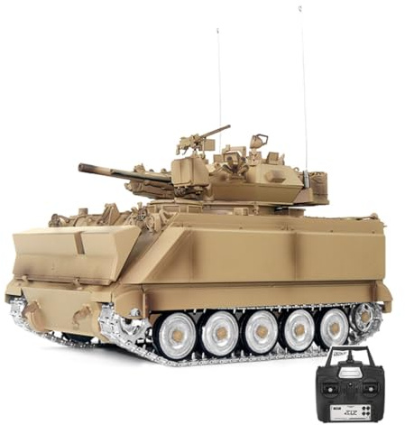 WANENGEDIY 1/16 RC Panzer, M311A1 MRV 2.4G RC-Aufklärungsfahrzeug mit Sound und Lichtern, Rauchentwicklung, Militär Ferngesteuertes Modellpanzer für Erwachsene & Jungen