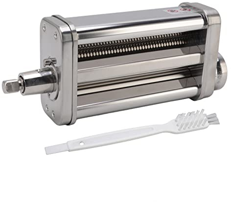 UMDHAIYI Pasta Roller, macchina per la pasta in acciaio inossidabile, spessore a 8 marce, macchina per la pasta 2 in 1, antiruggine, facile da pulire, ampia applicazione