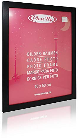 Up Close Cadre pour Poster 40 x 50cm Noir