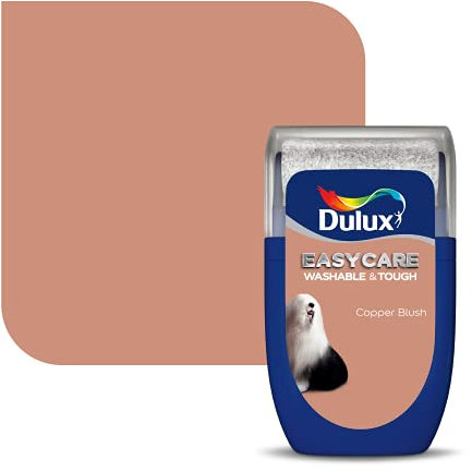 Dulux Easycare Washable & Tough Tester Paint, Copper Blush, 30 ml