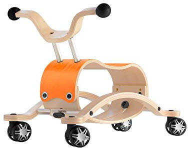 Wishbone Mini Flip, Top orange, Race Base mit 360°