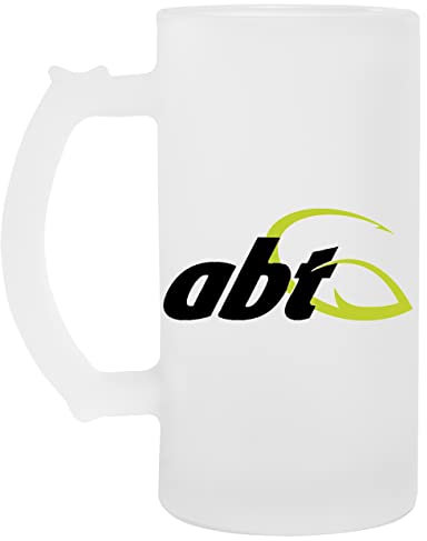 Vendax Abt Logo Bierkrug Aus Glas Glass Beer Mug Cup