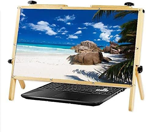 BTZHY Magnifying Glass,Magnifying Glasses 3X Laptop Computer Screen Expanders Bracket Ultra-Clear Projector Screen Magnifying, Portable Amplifier Desktop, Perfect For Fami
