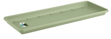 elho Barcelona Balkonkasten Untersetzer 50cm - Pistazien Grün | L 16.7 x B 45.5 x H 3 cm | für den Außenbereich