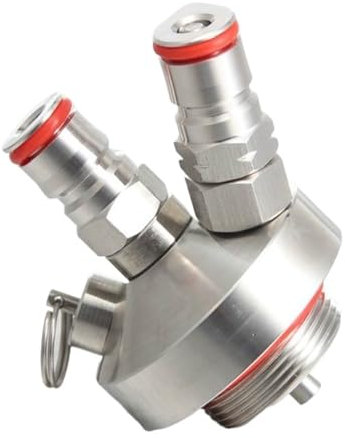 FMBC Dispensador de Barril con Cerradura de Bola, Grifo for Barril de Cerveza, Accesorios de Cerveza for casa, Acero Inoxidable