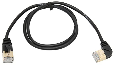Airshi Cavo Ethernet CAT8, Cavo Ethernet in Fibra Ottica Cavo di Rete per Server per Pannelli per Switch