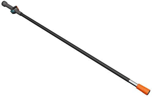 Gardena Manico ad acqua Cleansystem M: manico ad acqua per pulizia, 150 cm, alluminio, regolazione continua del flusso, per grandi superfici, Original Gardena System (18802-20)
