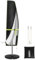 VDISRR Housse Parasol 280x40/80/50CM, 420D Tissu Oxford Housse Parasol de Jardin Exterieur Déporté avec Fermeture Éclair Perche Télescopique pour Parasol Ø 2.6-4.8m Imperméable, Coupe-Vent, Anti-UV