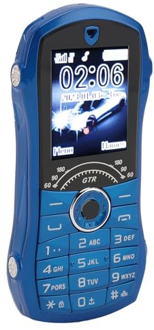 Sxhlseller Seniorenhandy 1,8 Zoll mit HD-Bildschirm - Große 3D-Tasten, 9 Kurzwahlnummern, Dual SIM Standby, Autodesign, 2400mAh für klare Sprachqualität