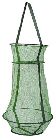 Setzkescher Fisch-Reuse Faltbare Köderfischreuse Gefaltet Fischernetz Fishing Köderfischreuse Reusen Köderfischreuse Fischreuse Aalreuse Krebsreuse Faltbare Fischernetz Angel Netz Zubehör