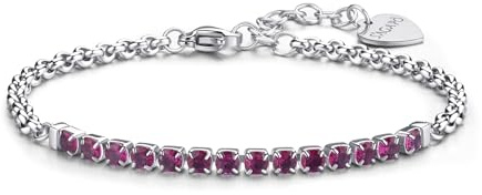 S'Agapõ Bracciale Donna in Acciaio e Cubic Zirconia | Collezione Dazzly - SDZ84