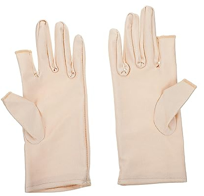 FRCOLOR Guantes de Protección Solar Guantes UV para Manos Accesorio de Manicura para Protección Solar Manos Conducción o Actividades al Aire