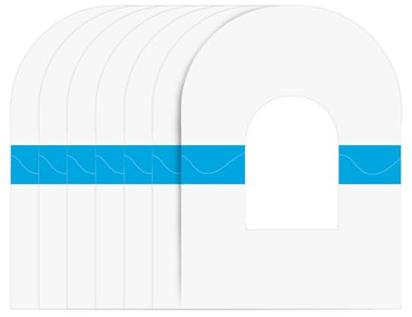 QaZanteiar Patchs Omnipod 5, 20 Pièces Patchs Adhésifs pour Omnipod 5, Patch de Fixation Omnipod, Patch Imperméable Autocollant & Doux Pour la Peau，Convient Pour la Natation et la Baignade