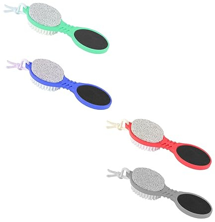 VINTORKY 4pezzi Foot Files Per Pedicure Rimozione Della Morta e Calli Strumenti Ergonomici Per Dei Piedi Di Pietra Pomice Colore Casual