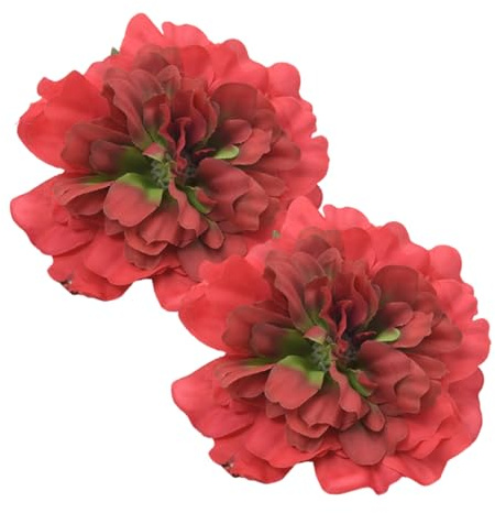 Lot de 2 pinces à rideaux en forme de fleurs artificielles modernes et décoratives