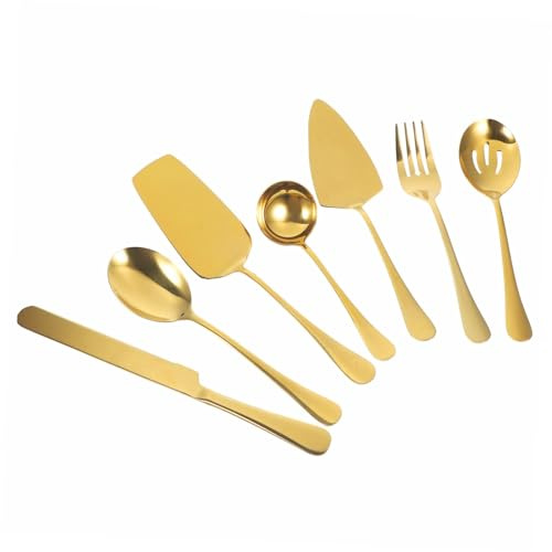 WEKADRIN Couverts à Dessert Acier Inoxydable Fourchette Et Cuillère Pour Gâteau Repas Fête Et Dîners