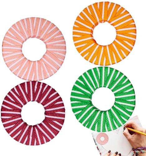 Tygvikter sömnad – 4 x pappersviktsset, utsökta konsthantverk tyghållare för syrum, hållbar skrivduk vikter skräddare designer täcken, kompakt 6 x 6 cm storlek