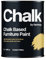Hemway - Chalk Based Furniture Paint - Custard Yellow 1 L | Chalky Matt Shabby Chic Finish for Interior & Exterior Home Decor | Quick Dry & All-in-one