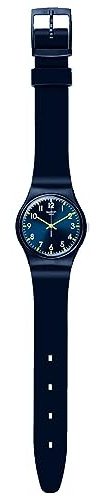 Swatch Sir Blue SO28N702 Armbanduhr, klassisches Armband, Klassisch
