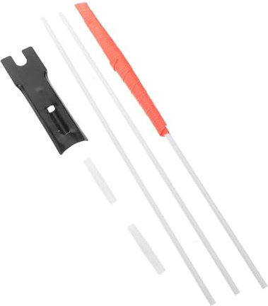 PAMINGONO Rote Sicherheitsflagge Für Kinderfahrräder Verstellbare Fahrradflagge Mit Fiberglasstange Reflektierende Kinderfahrradflagge Für Stadtfahrten