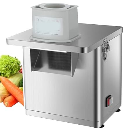 Tritatutto elettrico per verdure, robot da cucina a 10 lame per affettare e sminuzzare velocemente, ideale per cucine commerciali e cucina casalinga