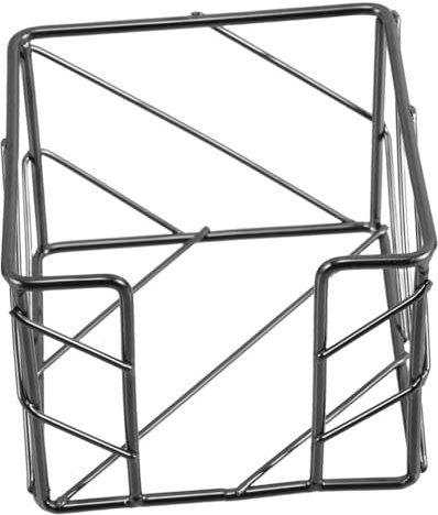 Veemoon Notizblockspender Aus Metall Schwarzer Draht Quadratischer Memohalter Schreibtisch-organizer Für Schule Und Büro Post-organizer Aus Eisendraht