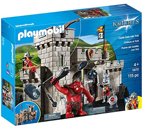 Playmobil Knights - 5670-Citadelle Des Chevaliers Avec Troll