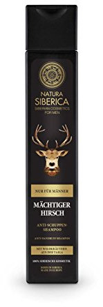 Natura Siberica Men Anti-Dandruff Shampoo - Anti-Schuppen Shampoo für Männer - Kräftigt & schützt vor Schuppen - Mit sibirischer Kiefer, Wacholder & Schnee-Kladonie - 250 ml