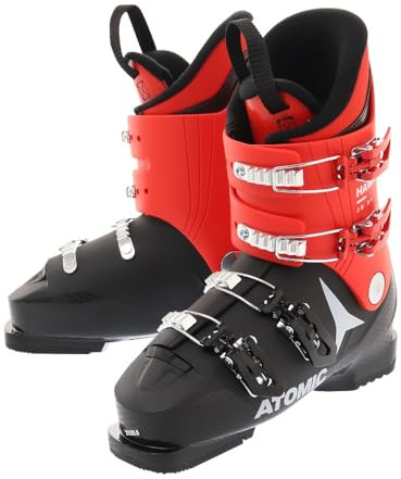 ATOMIC Hawx Jr R4 Skischuhe für Kinder, Schwarz/Rot, y rojo, 40 EU