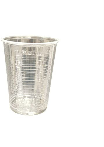 PGV Trinkbecher PP mit Eichstrich Plastikbecher Bierbecher Softdrinkbecher Kunststoff Einwegbecher 400 ml (150 Stück)