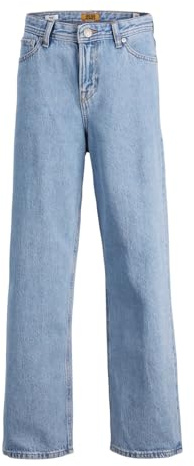 JACK & JONES Boy Baggy Fit Jeans JJIALEX JJIORIGINAL MF 710 Baggy fit jeans för pojkar, Blå denim, 164 cm