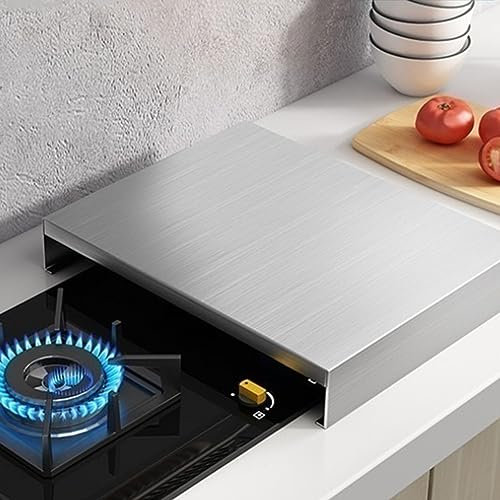 Panneaux De Couverture De Dessus De Cuisinière Pour Dessus De Cuisinière électrique, Espace De Travail Supplémentaire, Grande Capacité De Charge, Planche à Nouilles Antirouille Pour la Cuisine Et la M