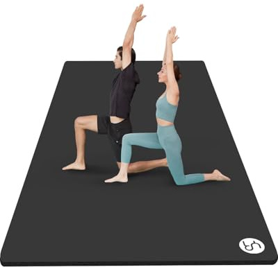 RYTMAT Träningsmatta Tjock 20mm Comfort NBR 200×130cm Stor Yogamatta Gymnastikmatta för Hemmagym Cardio Pilates Yoga Fitness Träning