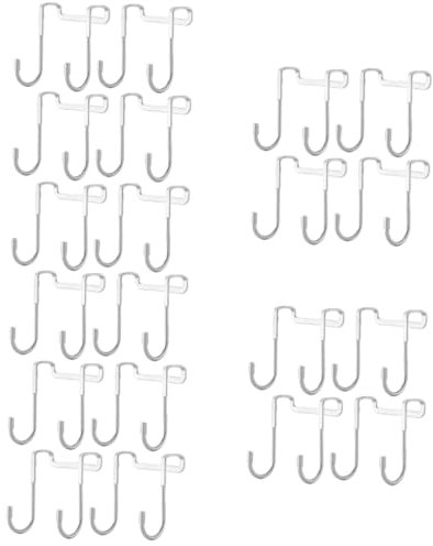 Alipis 5 Sets Türhängerhaken Für Hüte Und Handtücher Robuste S-förmige Haken Für Küche Und Bad 4 Stück X 5