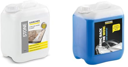 Kärcher Stein- und Fassadenreiniger (5 l), Stone Cleaner & Autoshampoo RM 619 (5 l) zur gründlichen Reinigung von Lack- und Kunststoffoberflächen