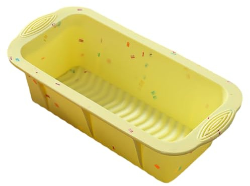 Garneck Molde Antiadherente Rectangular de Silicona para Hornear Pan y Bizcochos en Cocina, Adecuado para Aficionados la Repostería y Profesionales del Horneado
